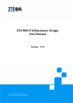 ZTE MW3736Hardware Design User Manual Version
