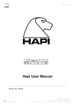 Hapi User Manual - Merging Technologies