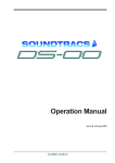 DiGiCo DS00 User Manual
