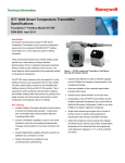 STT 3000 Smart Temperature Transmitter Specifications