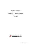 Shutter Controller SSH-C2B User`s Manual Ver. 1.0