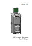 A4 Automatic Dispenser User`s Manual
