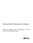 GeneScan® Reference Guide