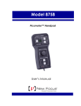 Model 8758 - Newport Corporation