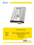 Cooper Bussmann 245U-E Wireless Ethernet