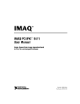 IMAQ PCI/PXI-1411 User Manual