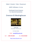 Emerson Fisher Maintaining Control I/O Subsystem