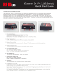 Ethernet 241™ (USB/Serial) Quick Start Guide