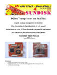 SunDisk User Manual