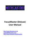 FocusMaster (Deluxe) User Manual