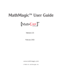 MathMagic XTension v2.5 User Guide(US, PDF)