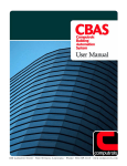 CBAS User Manual