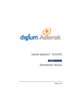 Asterisk Appliance™ 50 (AA50) Administrator`s Manual