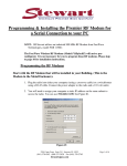 Programming & Installing the Premier RF Modem for