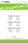 MicroElute® Cycle-Pure Kit MicroElute® Gel - Omega Bio-Tek