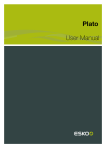 Plato User Manual - Product Documentation