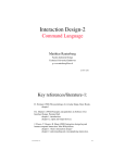 Interaction Design-2