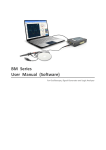 BM Series User Manual (Software)