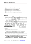 FM transmitter CZH-05B User Manual