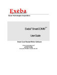 EXEBA-SMART™ User`s Manual