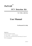 User Manual PetNAD