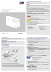 SUNNY WEBBOX - Quick Reference Guide for Commissioning