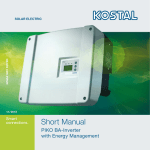 Short Manual - Frankensolar