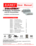 I/O Modules, I/O Expander and I/O Concentrator