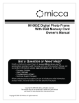 Micca M1003Z User`s Manual