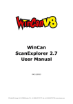 WinCan ScanExplorer 2.7 User Manual
