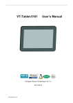 VT-Tablet-5101 User`s Manual