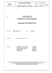 PEGASUS Software User Manual: Module FILEWATCH