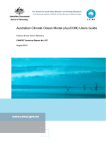 Australian Climate Ocean Model (AusCOM) Users Guide