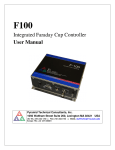 Integrated Faraday Cup Controller User Manual
