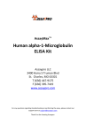 Human alpha-1- Microglobulin ELISA Kit