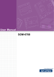 User Manual SOM-6760
