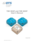 Transient Shock Recorder(TSR) User`s Manual