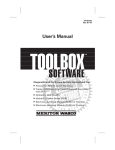 Meritor WABCO TOOLBOX Software User`s Manual