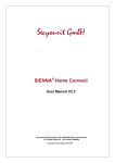 SIENNA Home Connect User Manual V2_2