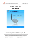 KB3050 GPRS DTU User Manual Shenzhen
