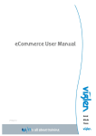Ecommerce User Manual