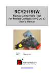 RCY21151W User`s manual