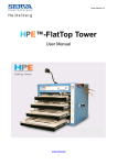 HPE™-FlatTop Tower - SERVA Electrophoresis GmbH