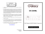 DX 33HML manual