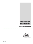 FA147C Installation Manual