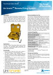 Uni tronic Remote Firing System