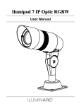 Ilumipod 7 IP Optic RGBW User Manual Rev. 4