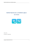 flyWithCE Flight Recorder and flyWithCE Logbook User manual