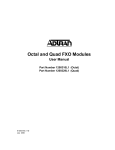 Octal and Quad FXO Modules