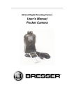 User`s Manual Pocket Camera